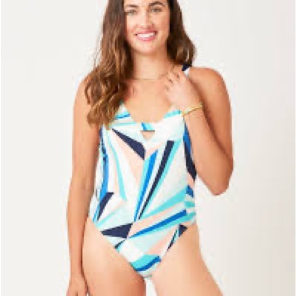 New Carve designs size small Logan kaleidoscope color one piece swimsuit - Picture 1 of 9